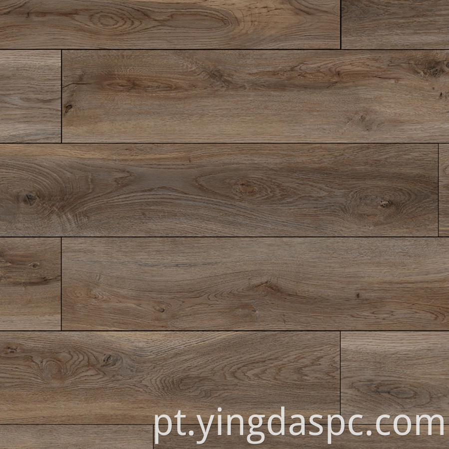 Pisos de PVC de madeira piso de piso de plástico SPC pisos de engenharia